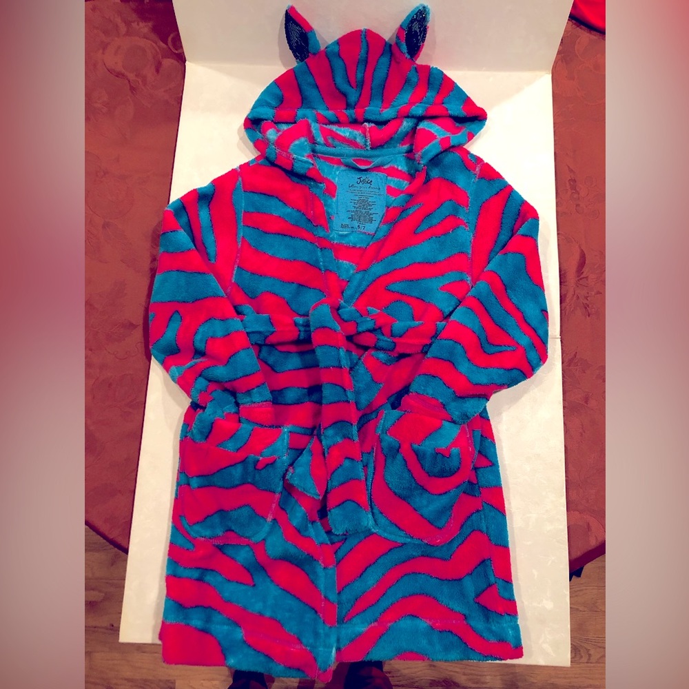 Justice Girls Plush Robe with hood